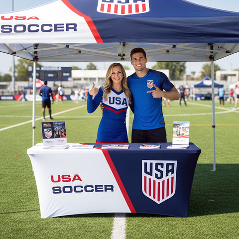 Custom Stretch Table Cover