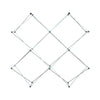 Image of Custom Table Top Pop-Up Display - (5 Panel X)