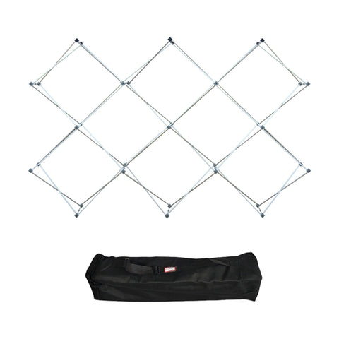 Custom GeoMetrix Pop-Up Trade Show Booth Display - (8 Panel)