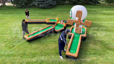 Play-A-Round Golf™ 3-Hole Mini Golf by Cutting Edge
