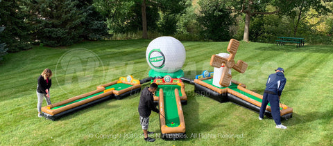 Play-A-Round Golf™ 3-Hole Mini Golf by Cutting Edge