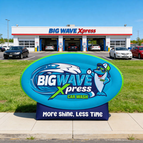 Giant Inflatable Logo Marquee Sign