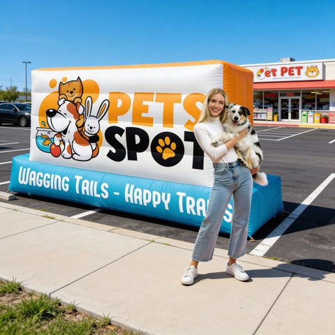 Giant Inflatable Logo Marquee Sign