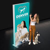 Image of SEG Backlit Banner Stand Display