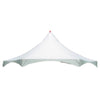 Image of 40' White Hexagon High Peak Frame Top Only