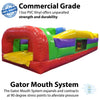 Image of Buy Commercial Inflatable 60' Retro SUPER 2-Piece Rock Climb Obstacle Course 