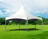Image of 30' Premium Hexagon High Peak Frame Party Tent, White