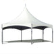 30' Premium Hexagon High Peak Frame Party Tent, White