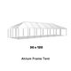 30x120 White Frame Party Tent for Sale
