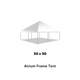 30x30 White Frame Party Tent for Sale