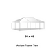 30x40 White Frame Party Tent for Sale
