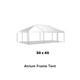 30x45 White Frame Party Tent for Sale