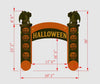 Image of 30' Halloween Arch AD9540