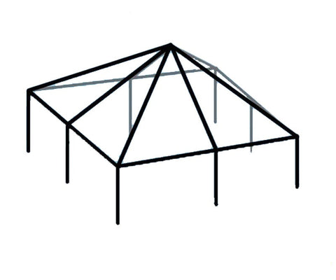 30' x 30' West Coast Frame Tent - Twin Tube Frame Only