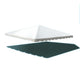 30' x 30' West Coast Frame Tent Top, White 2-Piece Sectional