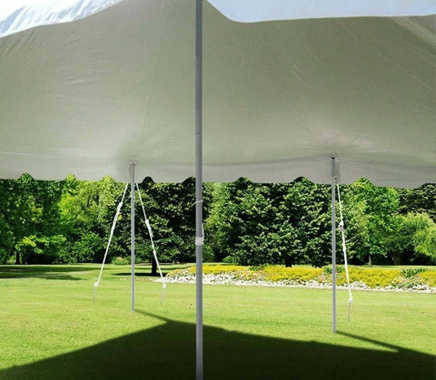 40' x 60' Premium Sectional Canopy Pole Party Tent - White