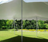 Image of 40' x 40' Premium Sectional Canopy Pole Party Tent - White