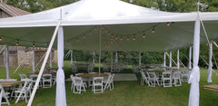 15x15 White Pole Party Tent for Sale