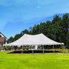 Image of 30' x 60' Premium Sectional Canopy Pole Party Tent - White