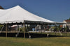 Image of 30' x 100' Premium Sectional Canopy Pole Party Tent - White