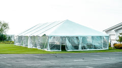 30x75 White Frame Party Tent for Sale