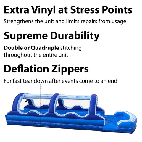 Save on Commercial Inflatable Splash and Ride Slide