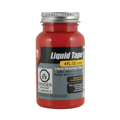 Waterproof Liquid Vinyl Tape - Red - 4oz