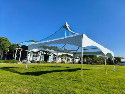 20' x 30' Premium High Peak Frame Canopy Tent - Clear