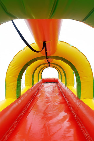 Double Lane Slip Slide with Pool - WS4304