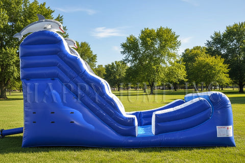 16' Wet and Dry Slide - Ocean Theme - WS4113