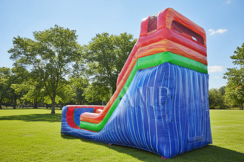 18 Foot Wet Dry Inflatable Slide - WS3141-1M