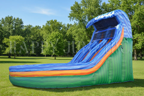 Sandy Wave Inflatable Water Slide - WS4456