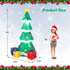 Image of 6'H Inflatable Christmas Tree with 3 Gift Wrapped Boxes by Costway