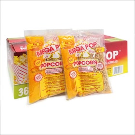 Mega Pop Corn/Oil/Salt Kit with Coconut Oil for 6-oz. Kettle (36 count)