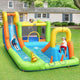 Inflatable Water Slide Park Bounce House Without Blower by Costway