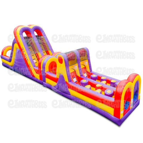 16'H Inflatable Backyard Obstacle Course 70 Modular Large Panel by eInflatables