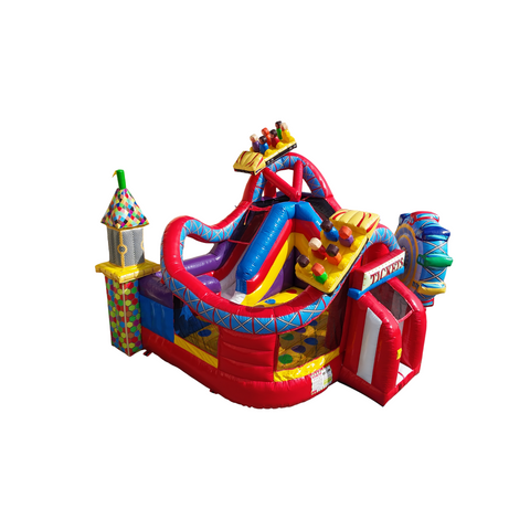 WS-275 Inflatable Roller Coaster Splash