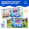 Image of 3-in-1 Elephant Theme Inflatable Castle without Blower by Costway