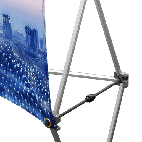Custom GeoMetrix Pop-Up Trade Show Booth Display - (3x3 - 7 Panel)