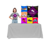 Image of Custom Table Top Pop-Up Display - (3x3 - 7 Panel)