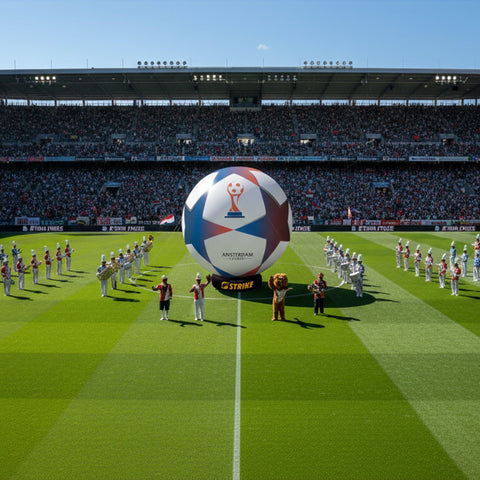 Custom Giant Inflatable Soccer Ball