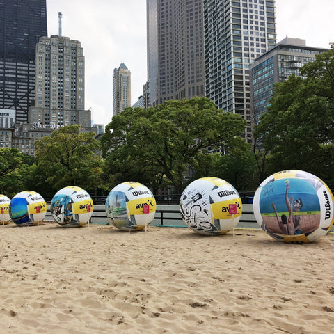 Custom Giant Inflatable Volleyball