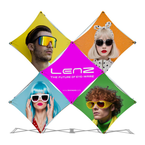 Custom Pop-Up Trade Show Display - (5 Panel)