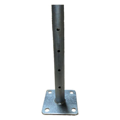 4 Foot Adjustable Height Base Plate for West Coast Frame Tents, Single Tube