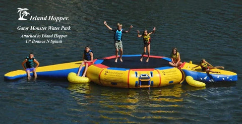 13′ Gator Monster Water Bouncer Water Park