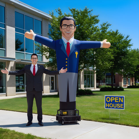 Custom Real Estate Agent Air Wavers
