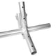 4-way Side Tee with Hook for West Coast Frame Tent, Single Tube