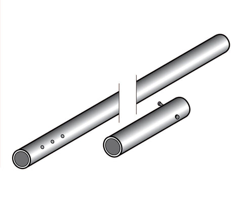 Center Mast Assembly for 40' Hexagon High Peak Frame Tent
