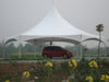Image of 40' Hexagon Premium High Peak Frame Party Tent, White