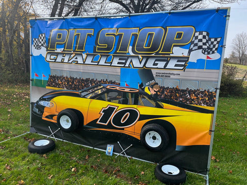 Pit Stop Challenge Interactive Carnival Frame Game